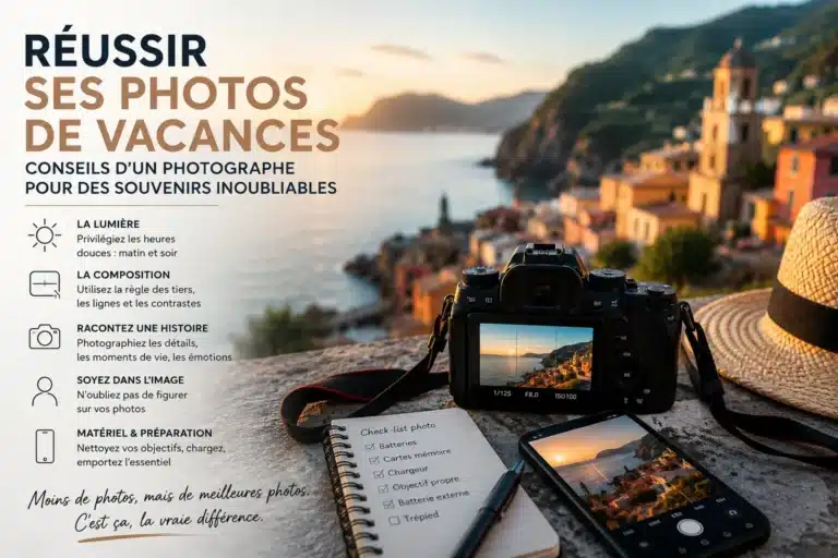 réussir ses Photos de vacances